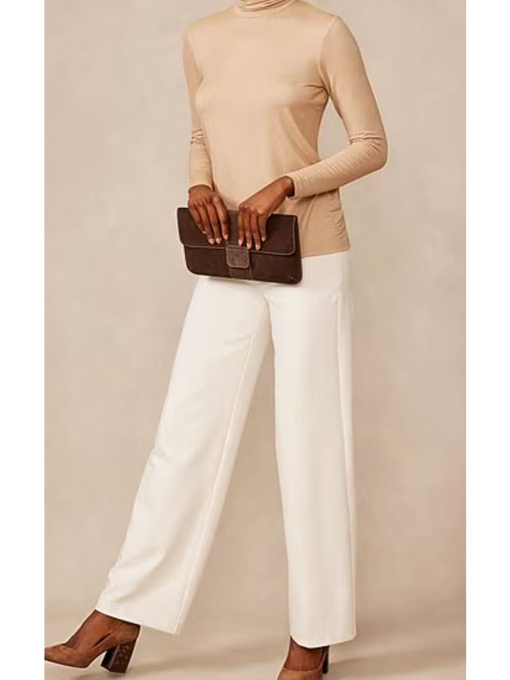 NWT J. McLaughlin Carter Stretch Knit Wide Leg Pants